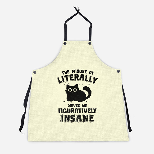 Figuratively Insane-Unisex-Kitchen-Apron-kg07