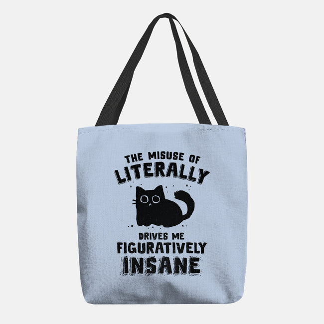 Figuratively Insane-None-Basic Tote-Bag-kg07