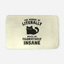 Figuratively Insane-None-Memory Foam-Bath Mat-kg07