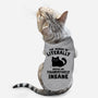 Figuratively Insane-Cat-Basic-Pet Tank-kg07