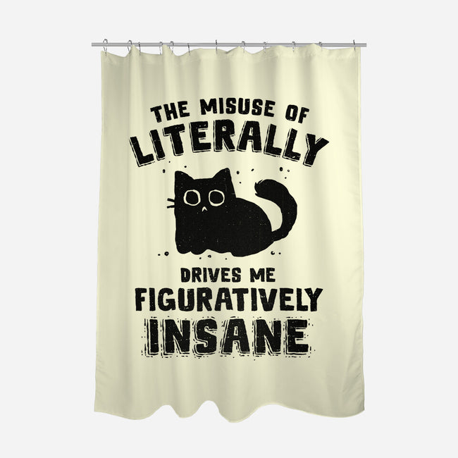 Figuratively Insane-None-Polyester-Shower Curtain-kg07