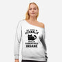 Figuratively Insane-Womens-Off Shoulder-Sweatshirt-kg07