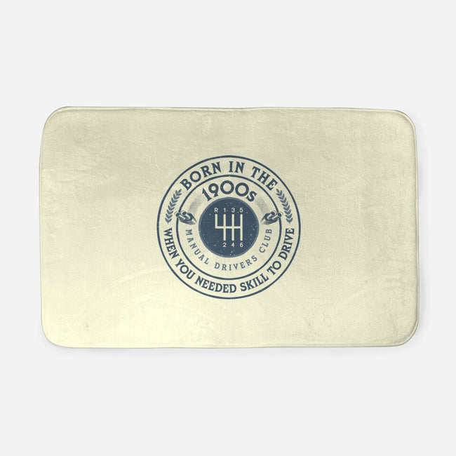 Vintage Driver-None-Memory Foam-Bath Mat-rocketman_art