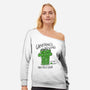 High Grouchiness Level-Womens-Off Shoulder-Sweatshirt-demonigote