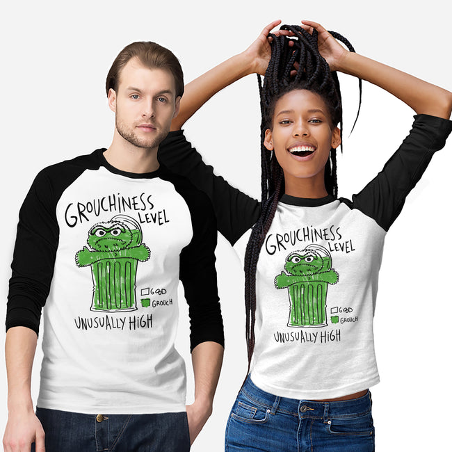 High Grouchiness Level-Unisex-Baseball-Tee-demonigote