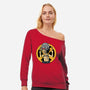 Weaponholio-X-Womens-Off Shoulder-Sweatshirt-pigboom