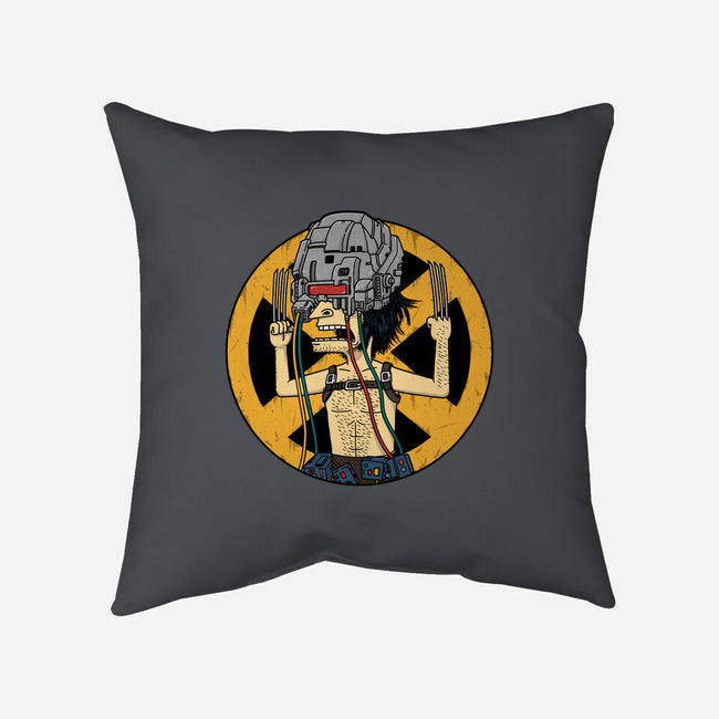 Weaponholio-X-None-Removable Cover-Throw Pillow-pigboom