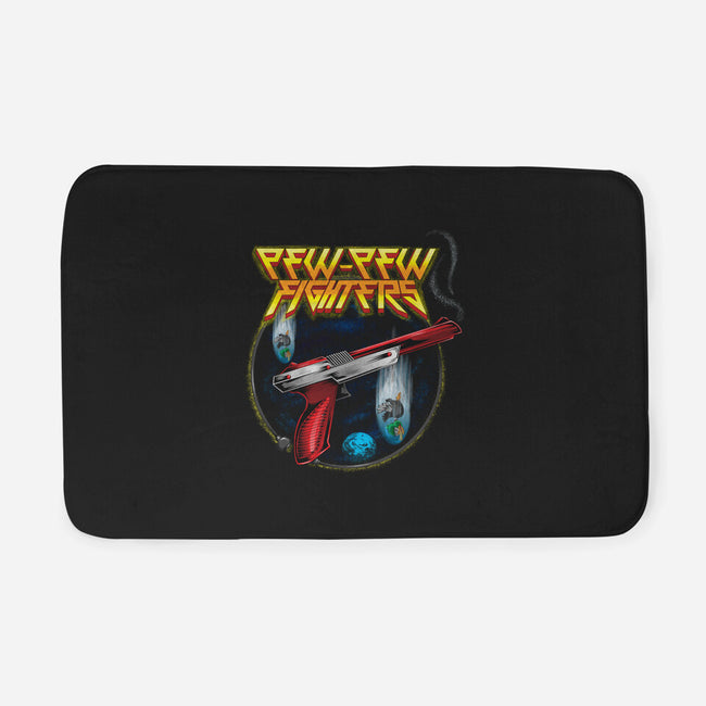 Pew-Pew Fighters-None-Memory Foam-Bath Mat-Kladenko