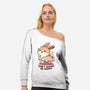 Be Hoppy-Womens-Off Shoulder-Sweatshirt-fanfreak1