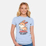 Be Hoppy-Womens-Fitted-Tee-fanfreak1