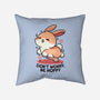 Be Hoppy-None-Removable Cover-Throw Pillow-fanfreak1