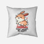 Be Hoppy-None-Removable Cover-Throw Pillow-fanfreak1