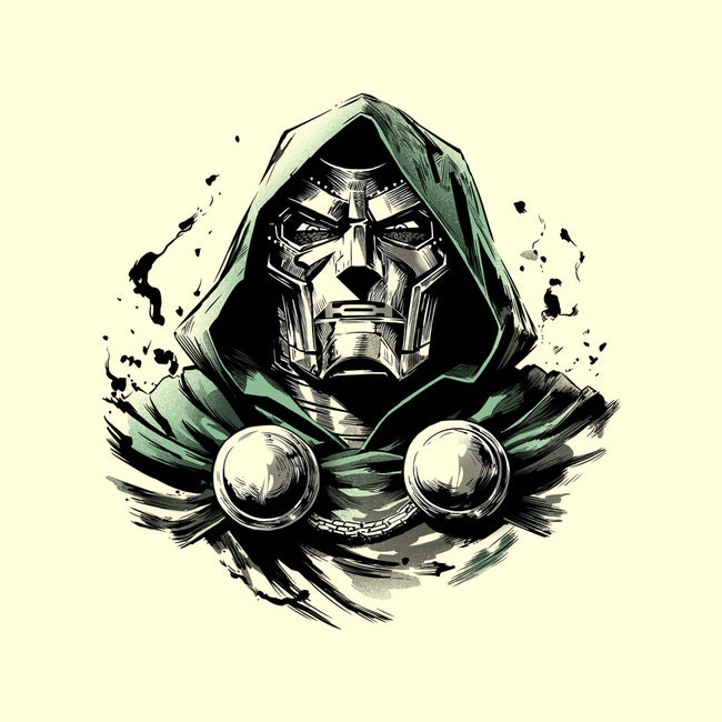 Doom The Destroyer-None-Glossy-Sticker-ddjvigo