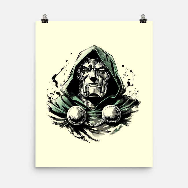 Doom The Destroyer-None-Matte-Poster-ddjvigo