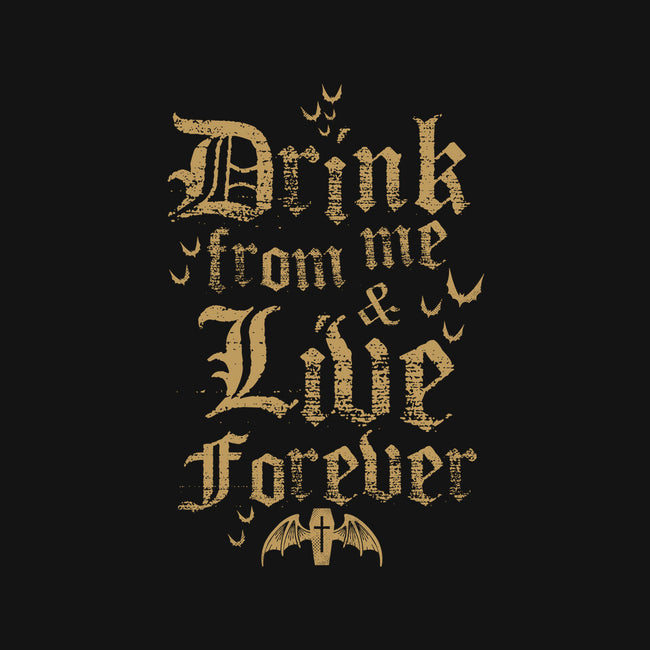 Drink From Me-Womens-V-Neck-Tee-Nemons