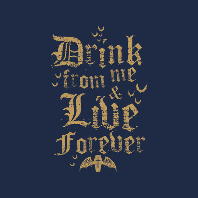 Drink From Me-Womens-V-Neck-Tee-Nemons