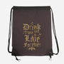 Drink From Me-None-Drawstring-Bag-Nemons