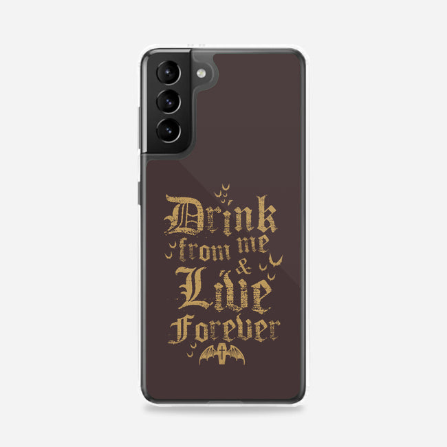 Drink From Me-Samsung-Snap-Phone Case-Nemons