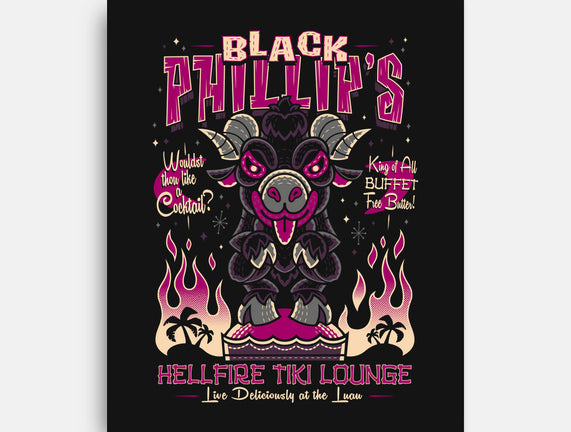 Black Phillips Hellfire Tiki Lounge