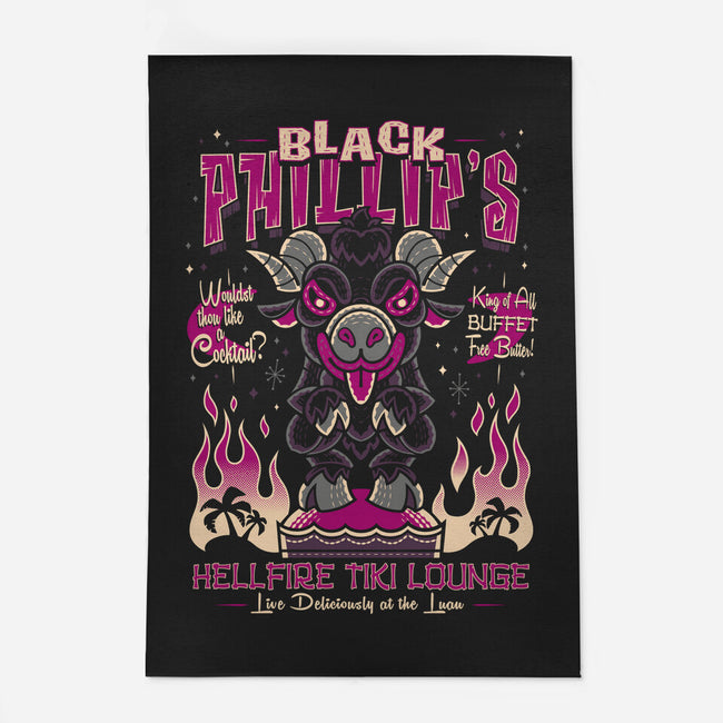 Black Phillips Hellfire Tiki Lounge-None-Indoor-Rug-Nemons