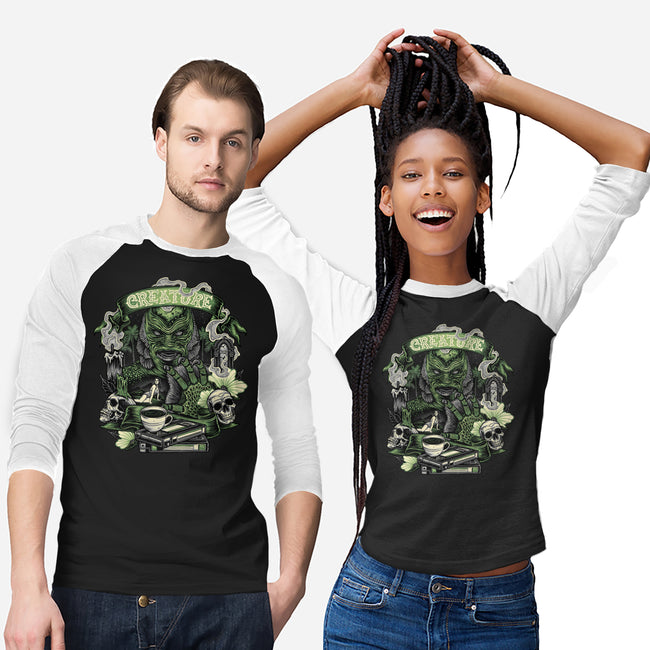 Creature Of The Deep-Unisex-Baseball-Tee-glitchygorilla