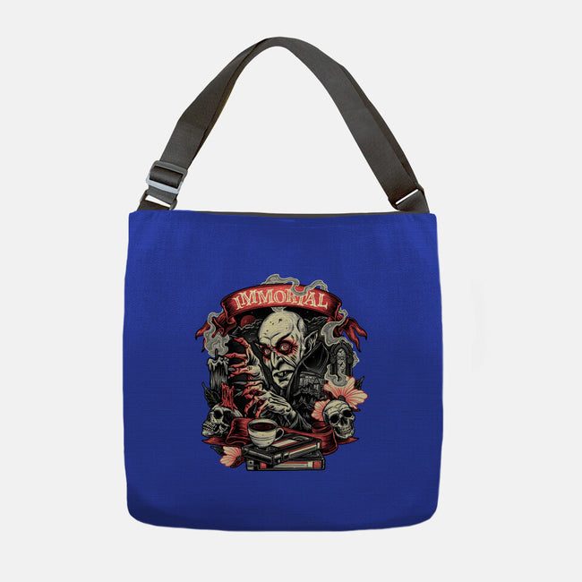 The Blood Of The Immortal-None-Adjustable Tote-Bag-glitchygorilla