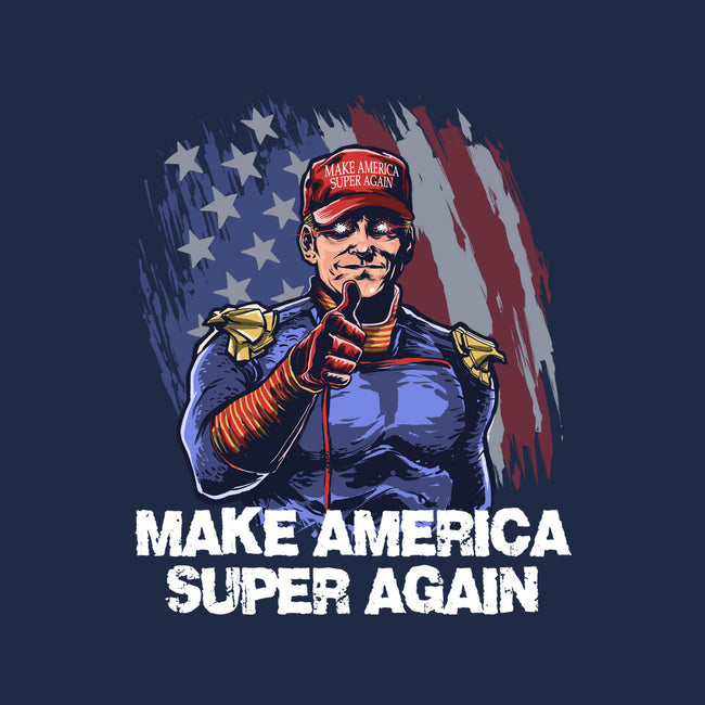 Make America Super Again-Womens-Basic-Tee-zascanauta