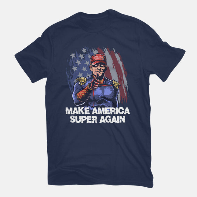 Make America Super Again-Mens-Heavyweight-Tee-zascanauta