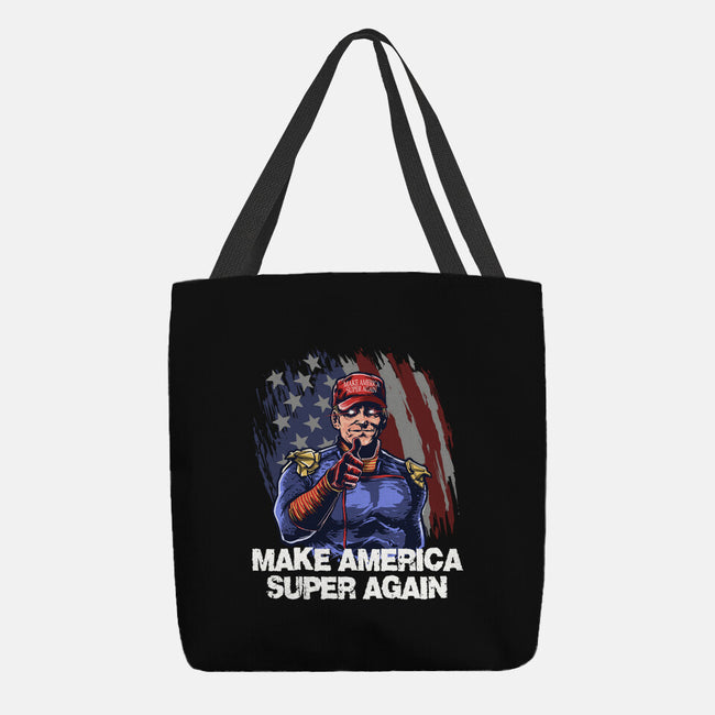 Make America Super Again-None-Basic Tote-Bag-zascanauta