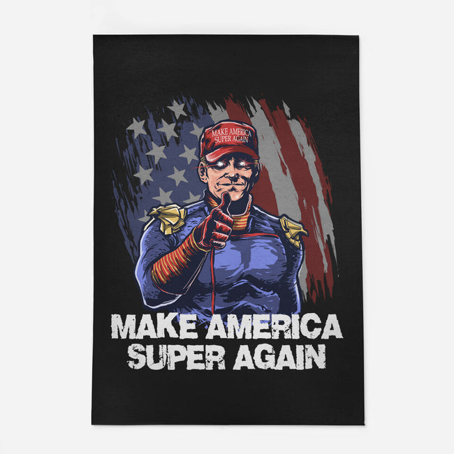 Make America Super Again-None-Indoor-Rug-zascanauta