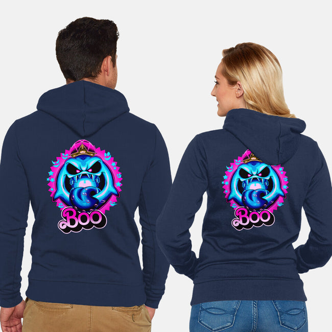 Boo Doll-Unisex-Zip-Up-Sweatshirt-rmatix