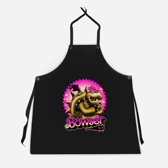 Bowser Doll-Unisex-Kitchen-Apron-rmatix