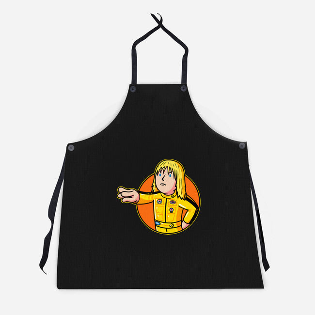 Killer Girl-Unisex-Kitchen-Apron-Raffiti