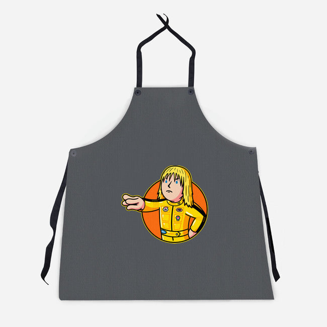 Killer Girl-Unisex-Kitchen-Apron-Raffiti