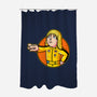 Killer Girl-None-Polyester-Shower Curtain-Raffiti