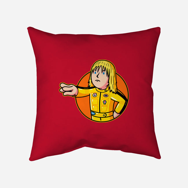 Killer Girl-None-Removable Cover-Throw Pillow-Raffiti