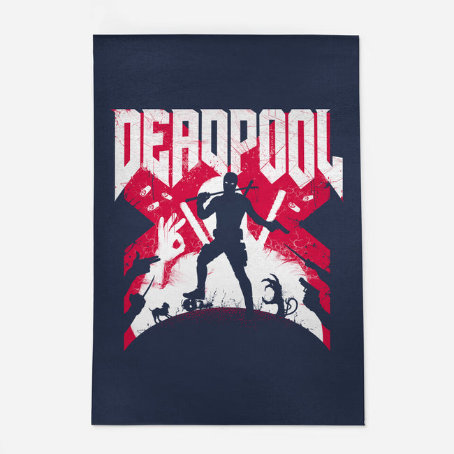 Deadpool Doom-None-Indoor-Rug-rocketman_art