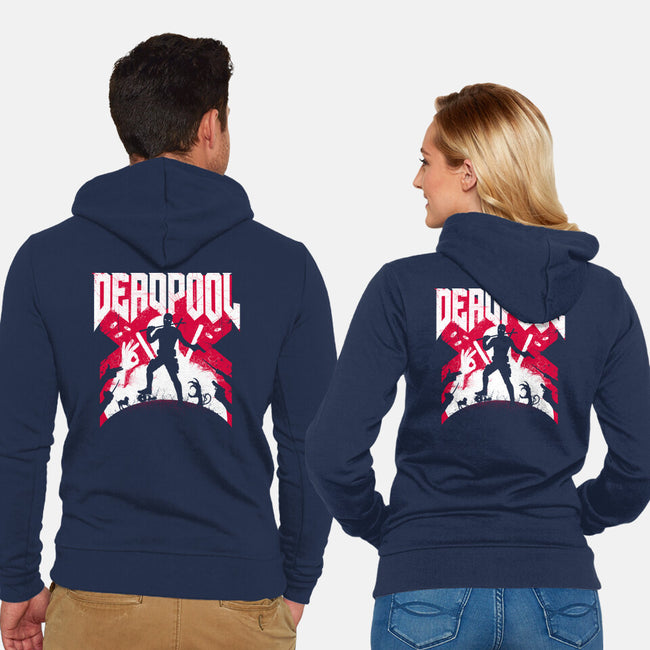 Deadpool Doom-Unisex-Zip-Up-Sweatshirt-rocketman_art