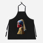 Hero With A Pearl Earring-Unisex-Kitchen-Apron-daobiwan