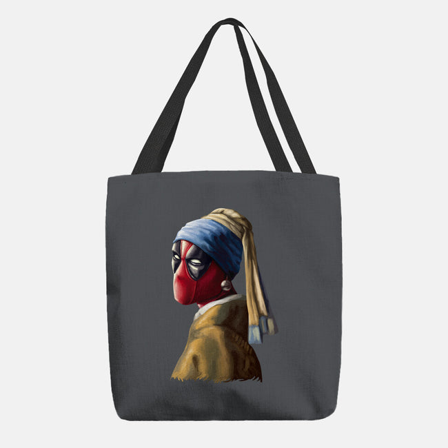 Hero With A Pearl Earring-None-Basic Tote-Bag-daobiwan