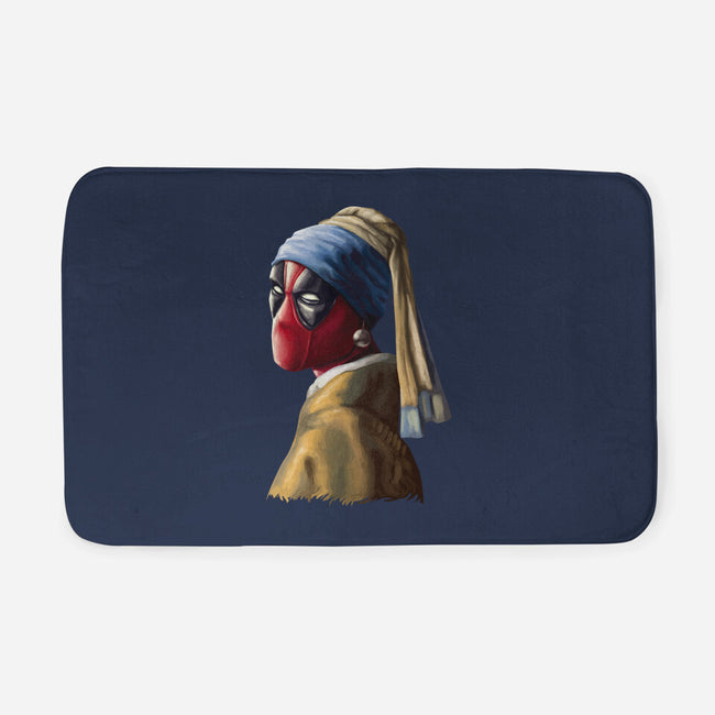 Hero With A Pearl Earring-None-Memory Foam-Bath Mat-daobiwan