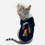 Hero With A Pearl Earring-Cat-Basic-Pet Tank-daobiwan