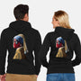 Hero With A Pearl Earring-Unisex-Zip-Up-Sweatshirt-daobiwan