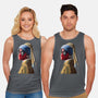 Hero With A Pearl Earring-Unisex-Basic-Tank-daobiwan