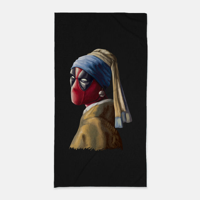 Hero With A Pearl Earring-None-Beach-Towel-daobiwan