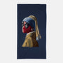 Hero With A Pearl Earring-None-Beach-Towel-daobiwan