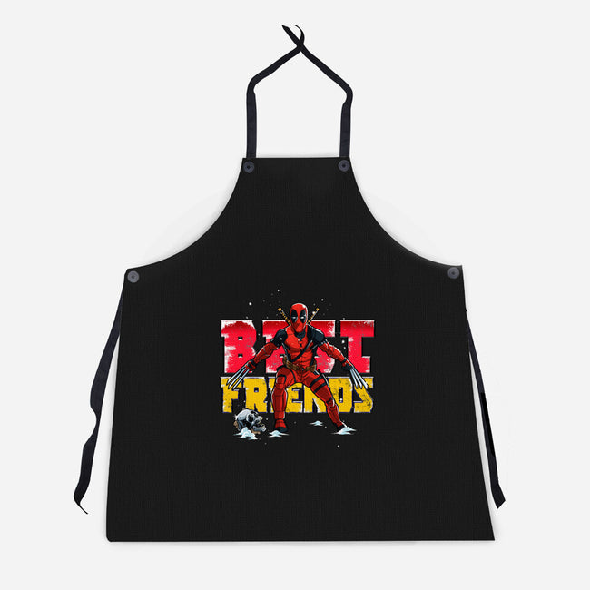 The Best Friends Forever-Unisex-Kitchen-Apron-Diego Oliver