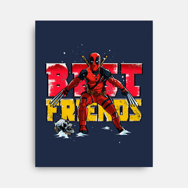 The Best Friends Forever-None-Stretched-Canvas-Diego Oliver