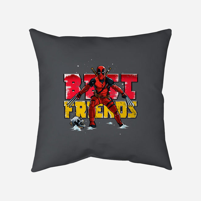 The Best Friends Forever-None-Removable Cover-Throw Pillow-Diego Oliver