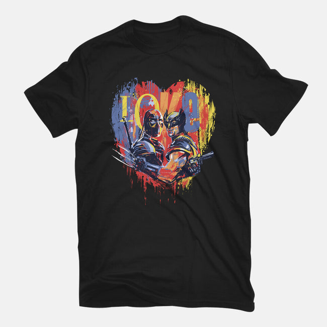 Mutant BFFs-Unisex-Basic-Tee-zascanauta